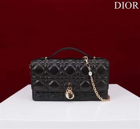 lady dior pouch lamb|dior cannage leather bag.